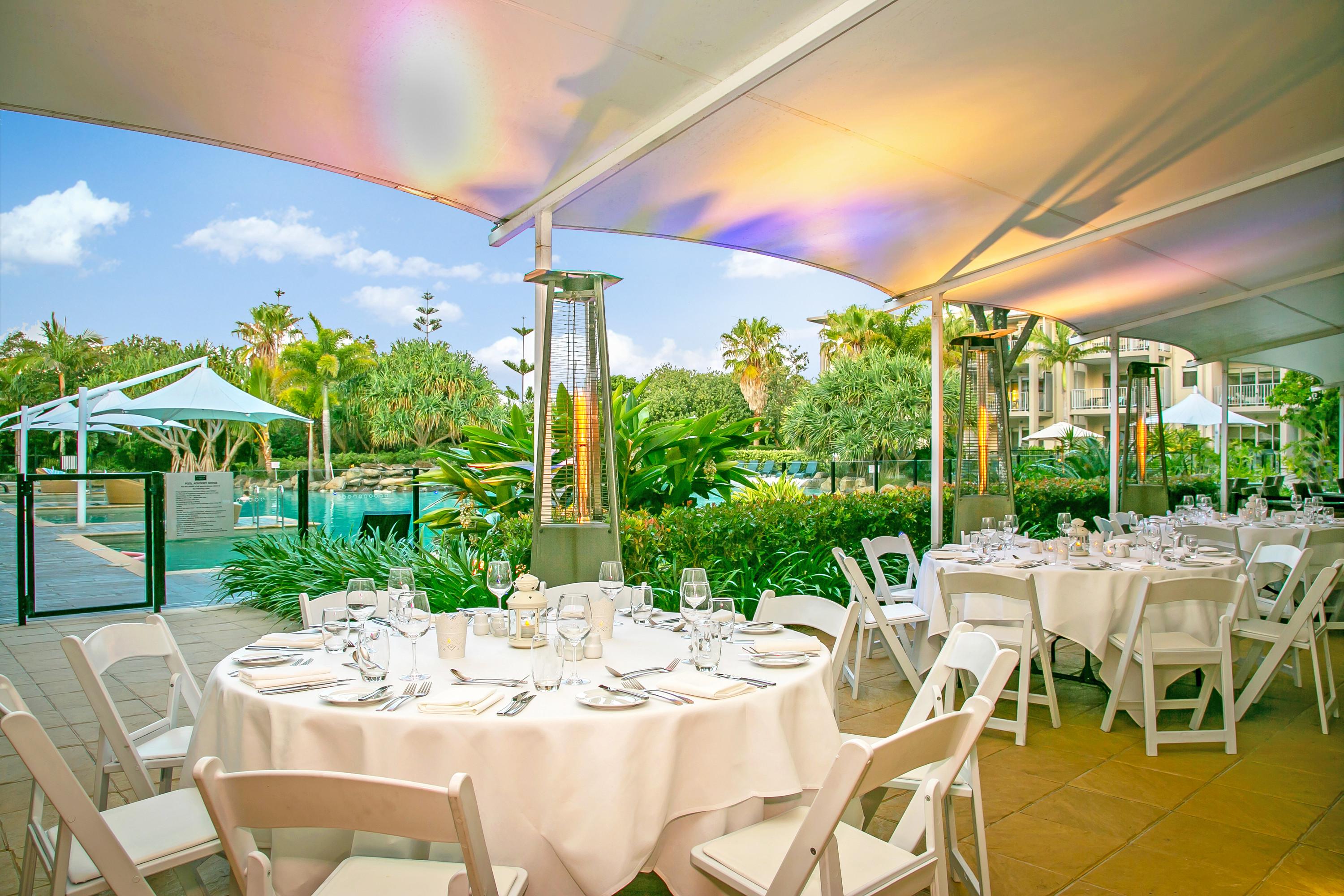 Peppers Salt Resort & Spa Kingscliff Bagian luar foto The Pavilion at the InterContinental Sanctuary Cove Resort